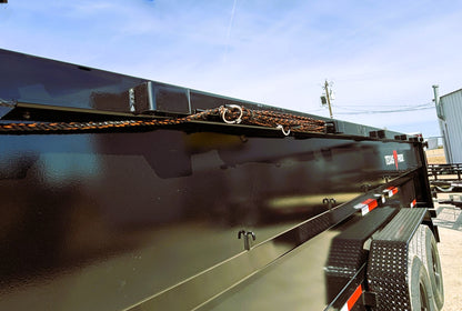 7 x 16' BP Dump Trailer Texas Pride #DT-7163-14KBP