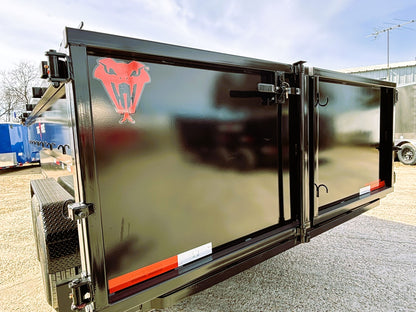7 x 16' BP Dump Trailer Texas Pride #DT-7163-14KBP