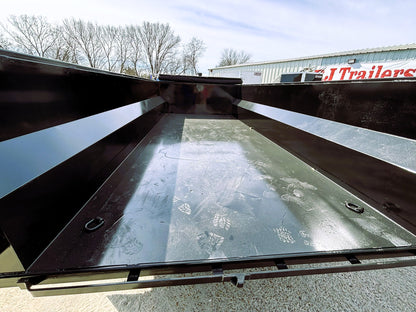 7 x 16' BP Dump Trailer Texas Pride #DT-7163-14KBP