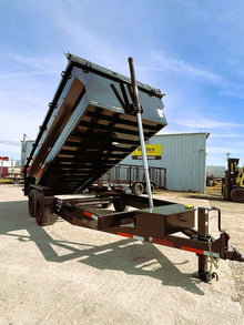 7 x 16' BP Dump Trailer Texas Pride #DT-7163-14KBP