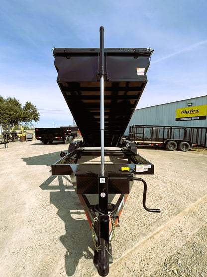 7 x 16' BP Dump Trailer Texas Pride #DT-7163-14KBP