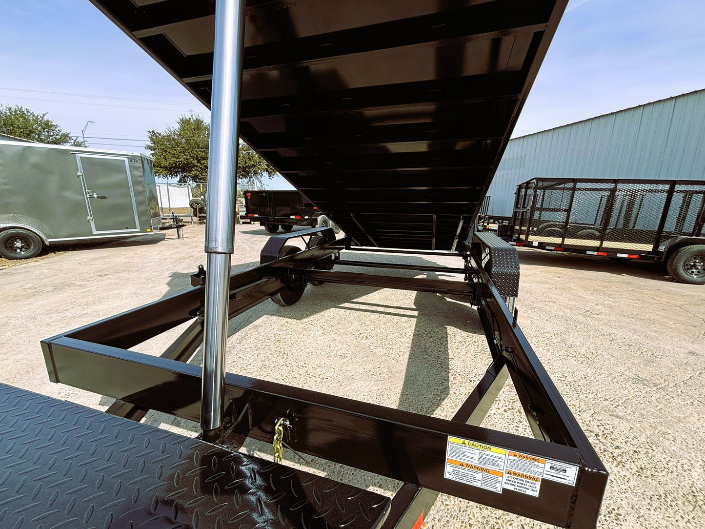 7 x 16' BP Dump Trailer Texas Pride #DT-7163-14KBP