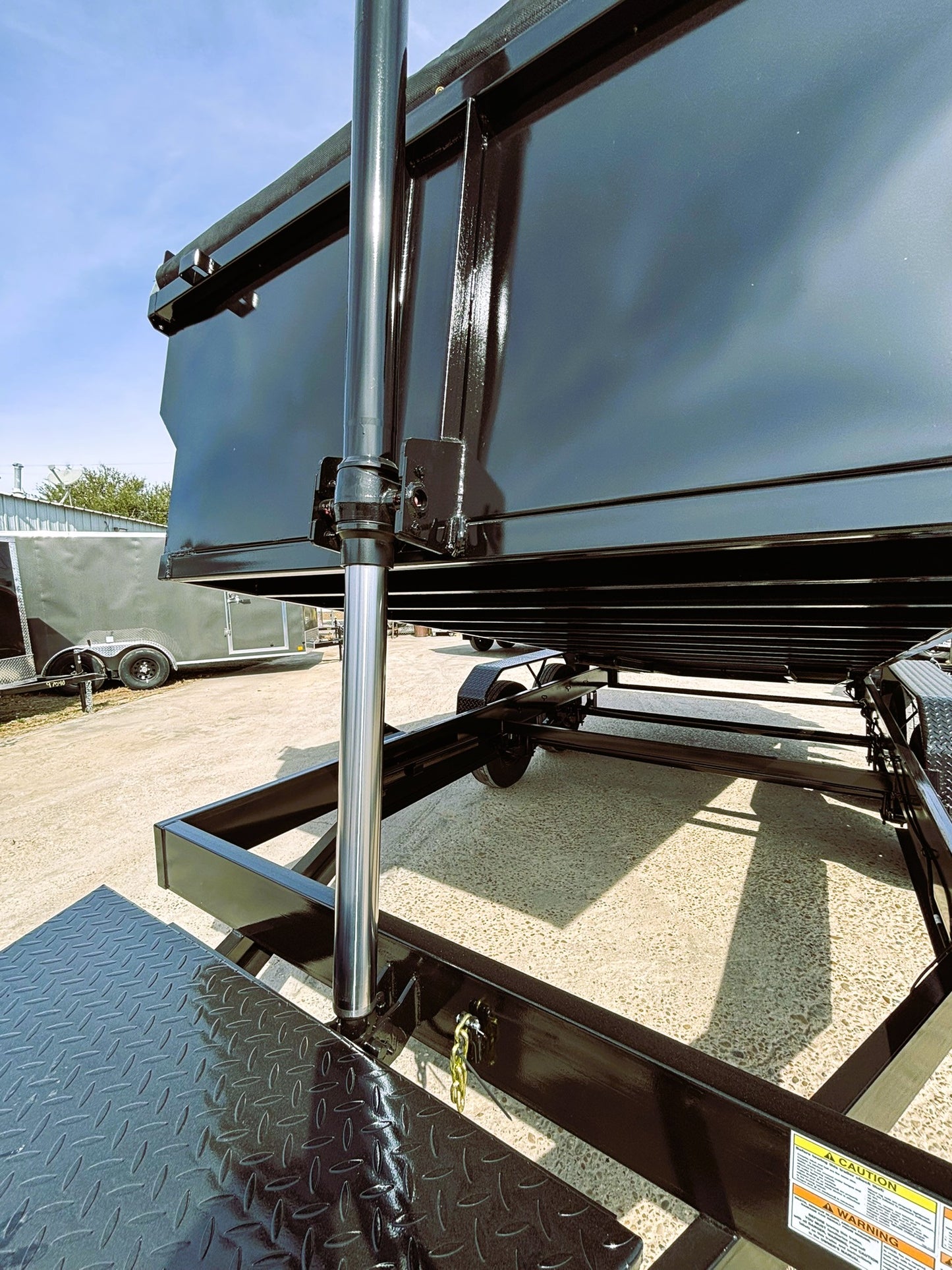 7 x 16' BP Dump Trailer Texas Pride #DT-7163-14KBP