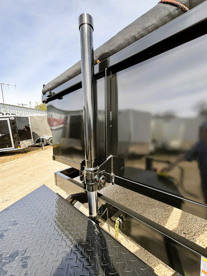 7 x 16' BP Dump Trailer Texas Pride #DT-7163-14KBP