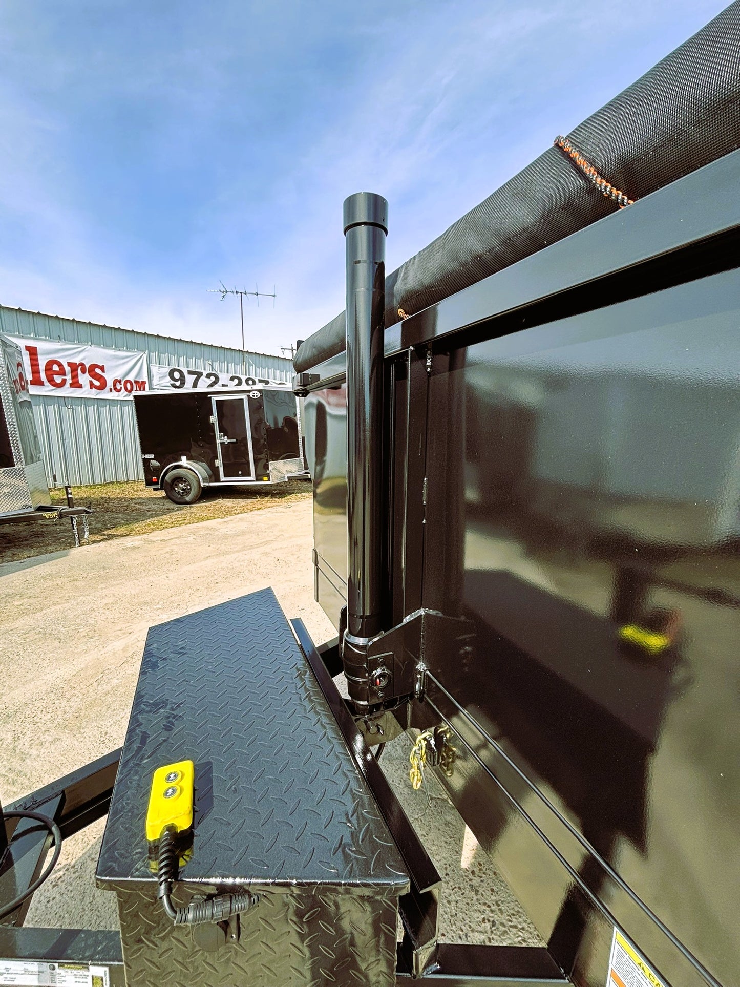 7 x 16' BP Dump Trailer Texas Pride #DT-7163-14KBP