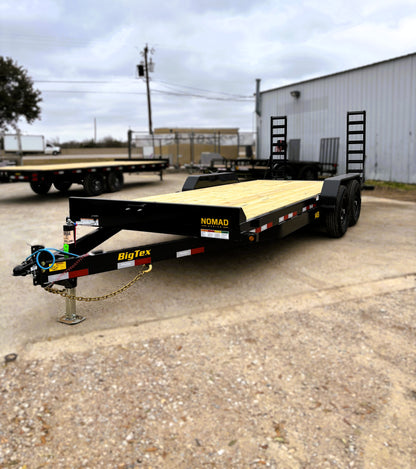83 x 20' Equipment Trailer Big Tex #14EB-20D2A-KRBK