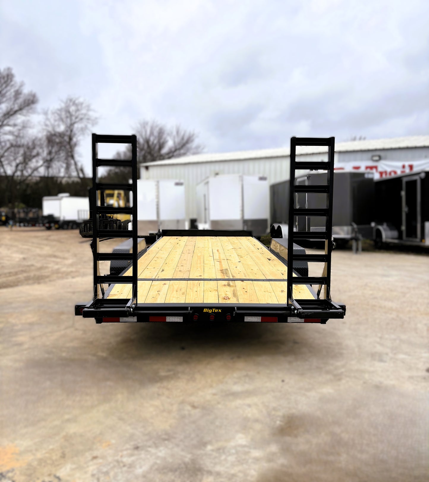 83 x 20' Equipment Trailer Big Tex #14EB-20D2A-KRBK