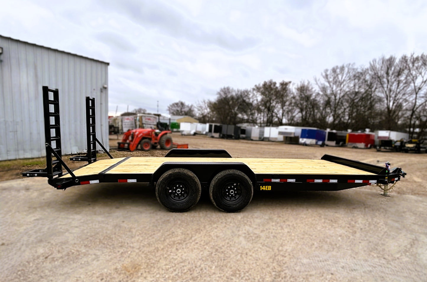 83 x 20' Equipment Trailer Big Tex #14EB-20D2A-KRBK