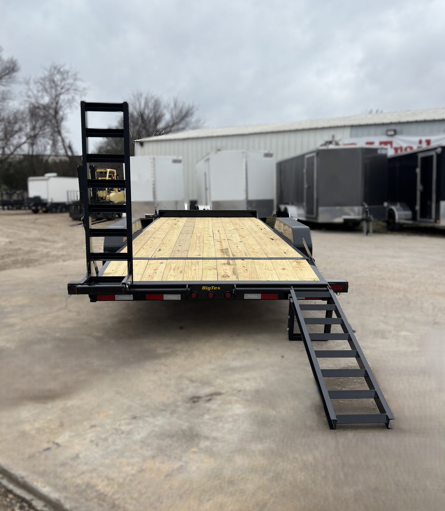83 x 20' Equipment Trailer Big Tex #14EB-20D2A-KRBK