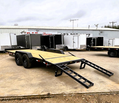 83 x 20' Equipment Trailer Big Tex #14EB-20D2A-KRBK