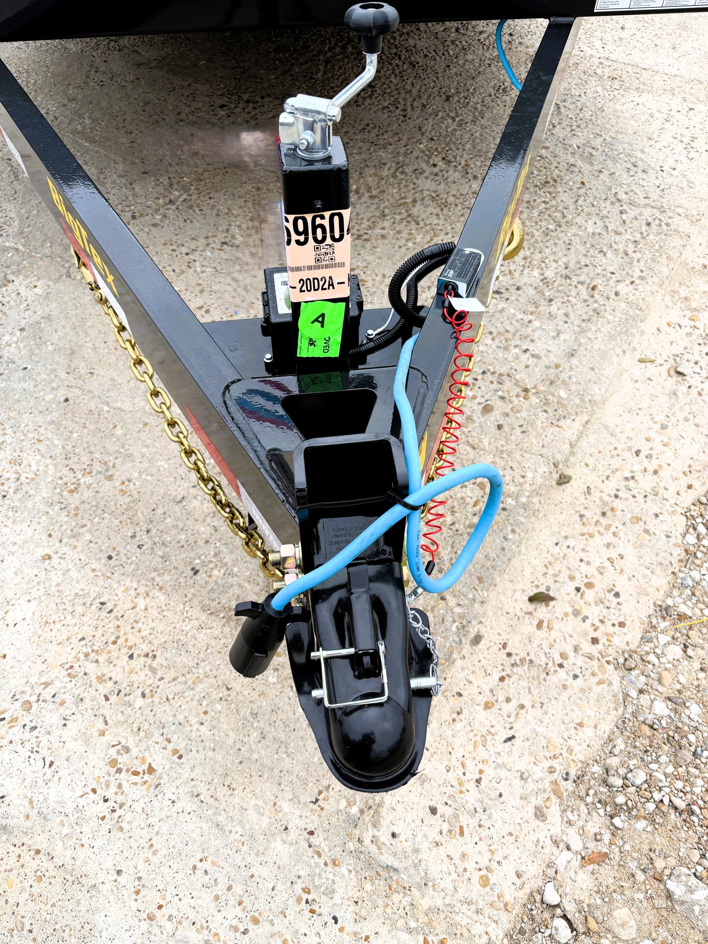 83 x 20' Equipment Trailer Big Tex #14EB-20D2A-KRBK