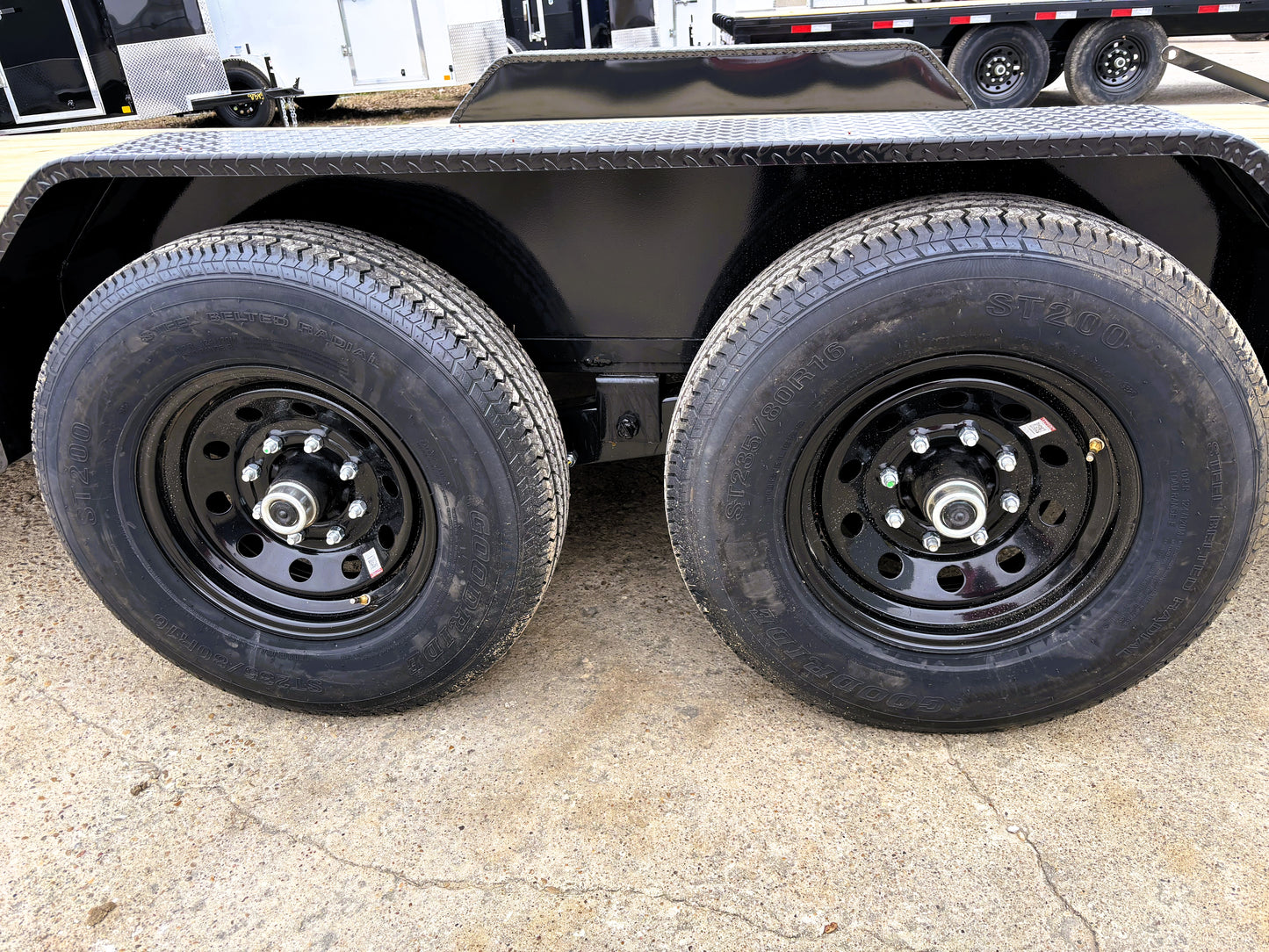 102 x 20' Deckover Trailer Big Tex #14OA-20STA-S8BK