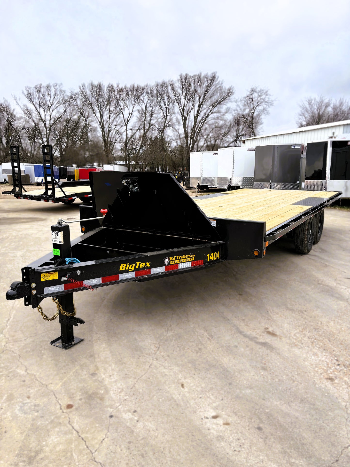 102 x 20' Deckover Trailer Big Tex #14OA-20STA-S8BK