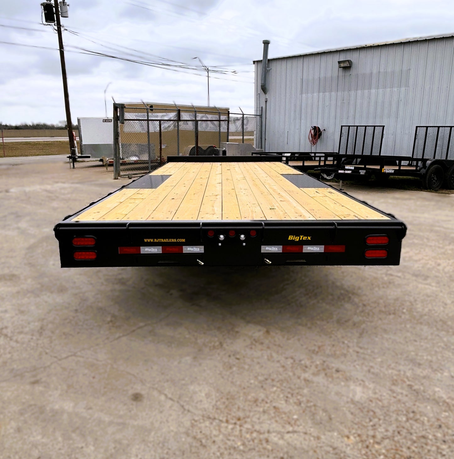 102 x 20' Deckover Trailer Big Tex #14OA-20STA-S8BK