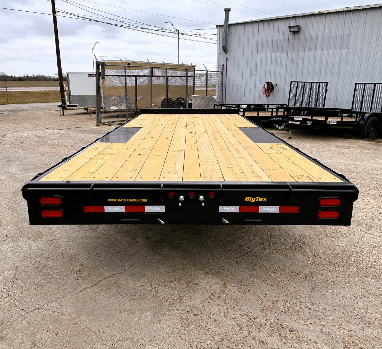 102 x 20' Deckover Trailer Big Tex #14OA-20STA-S8BK