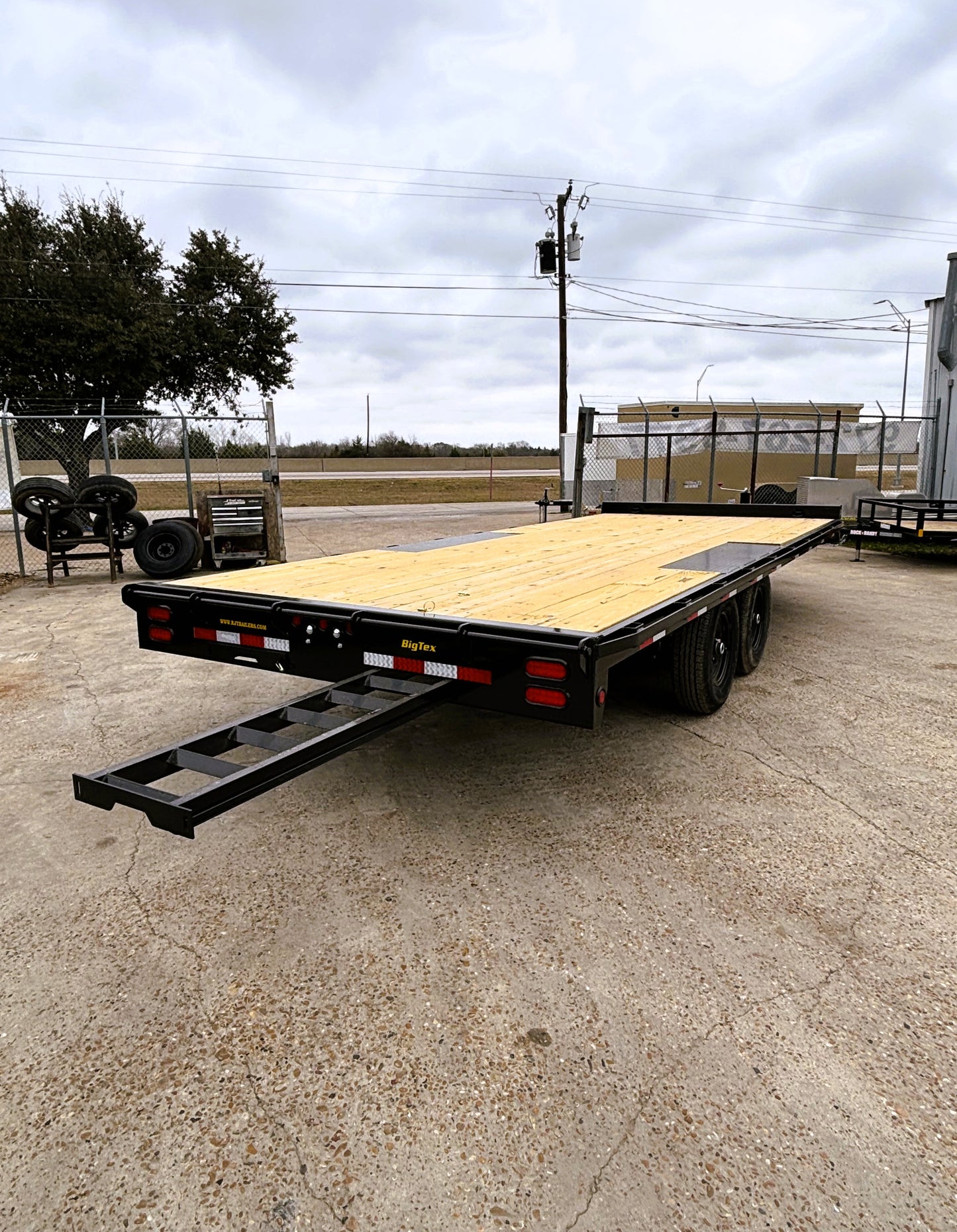 102 x 20' Deckover Trailer Big Tex #14OA-20STA-S8BK