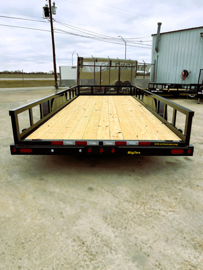 83 x 20' Utility Trailer Big Tex #10PI-20BK