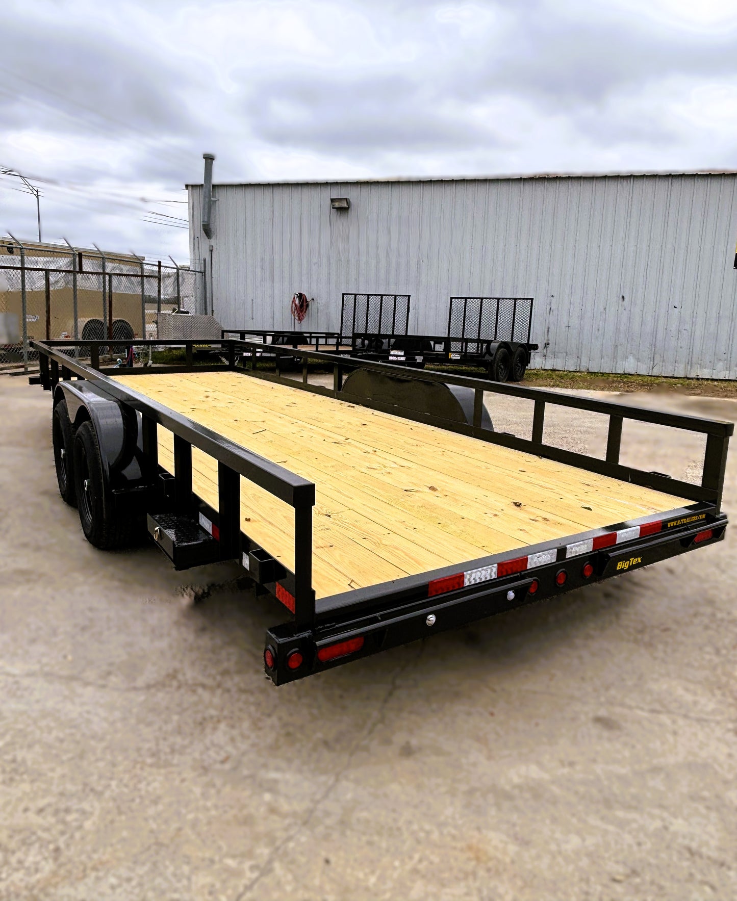 83 x 20' Utility Trailer Big Tex #10PI-20BK