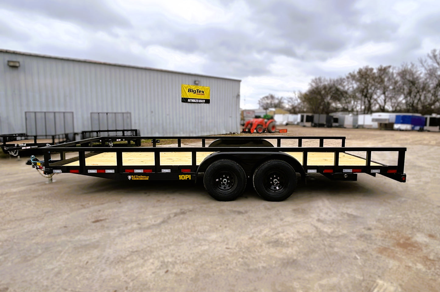 83 x 20' Utility Trailer Big Tex #10PI-20BK