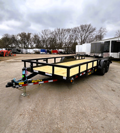 83 x 20' Utility Trailer Big Tex #10PI-20BK