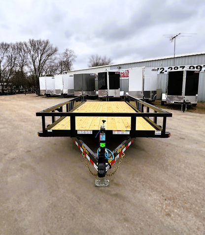 83 x 20' Utility Trailer Big Tex #10PI-20BK