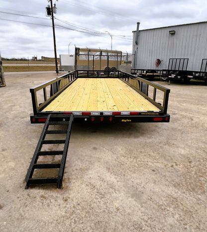 83 x 20' Utility Trailer Big Tex #10PI-20BK