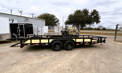 83 x 20' Utility Trailer Big Tex #10PI-20BK