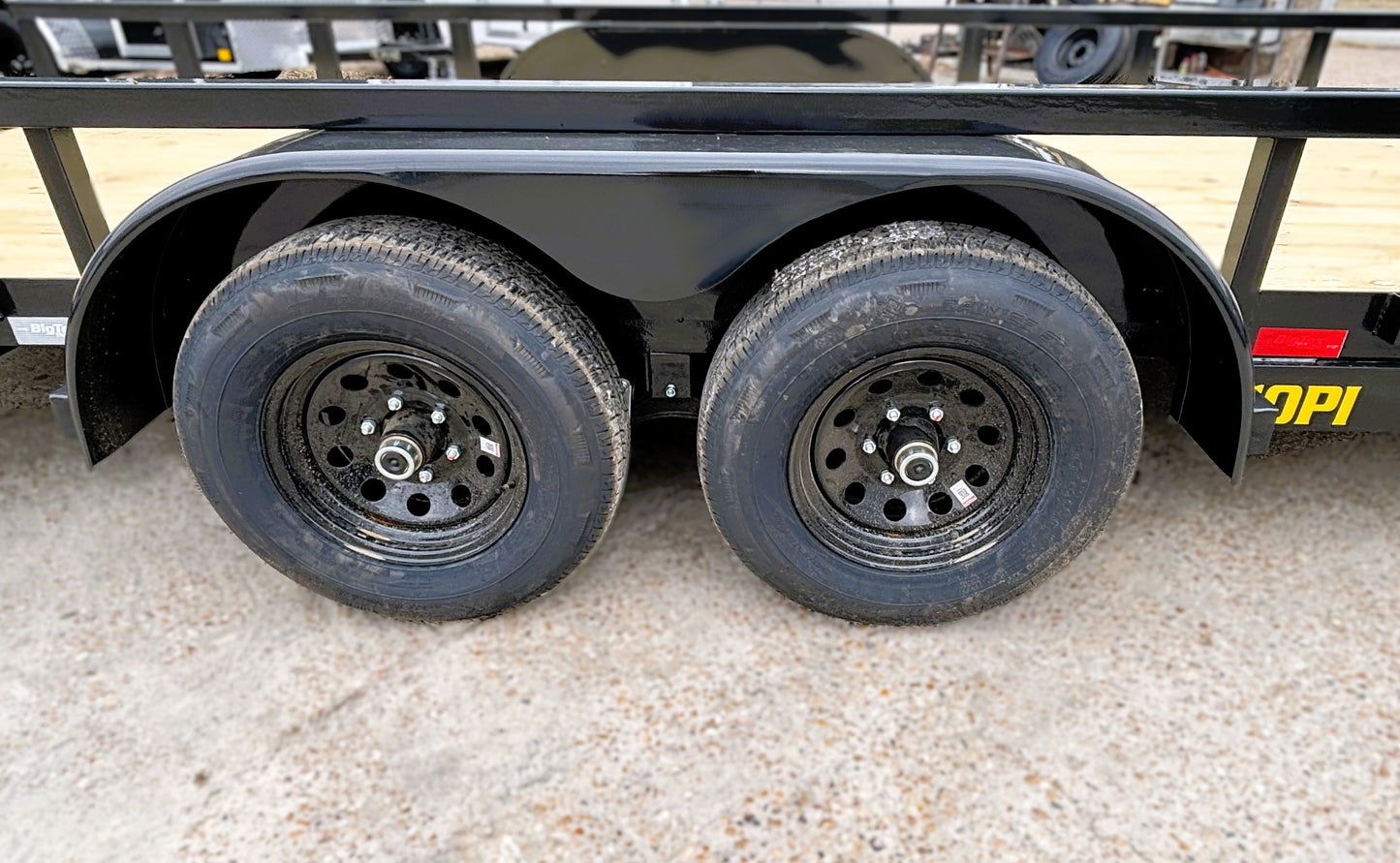 83 x 20' Utility Trailer Big Tex #10PI-20BK