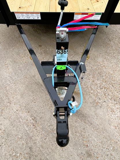 83 x 20' Utility Trailer Big Tex #10PI-20BK