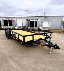 83 x 20' Utility Trailer Big Tex #10PI-20BK