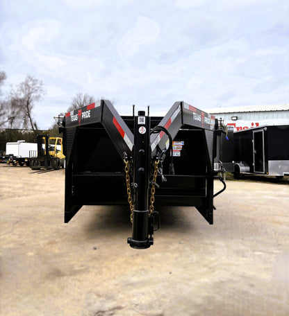 7 x 16' GN Dump Trailer Texas Pride #DT-7163-16KGN