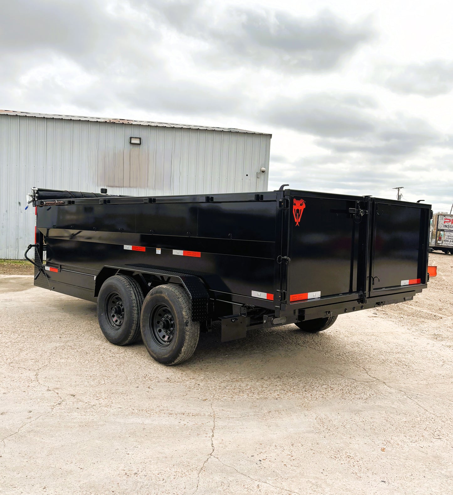 7 x 16' GN Dump Trailer Texas Pride #DT-7163-16KGN