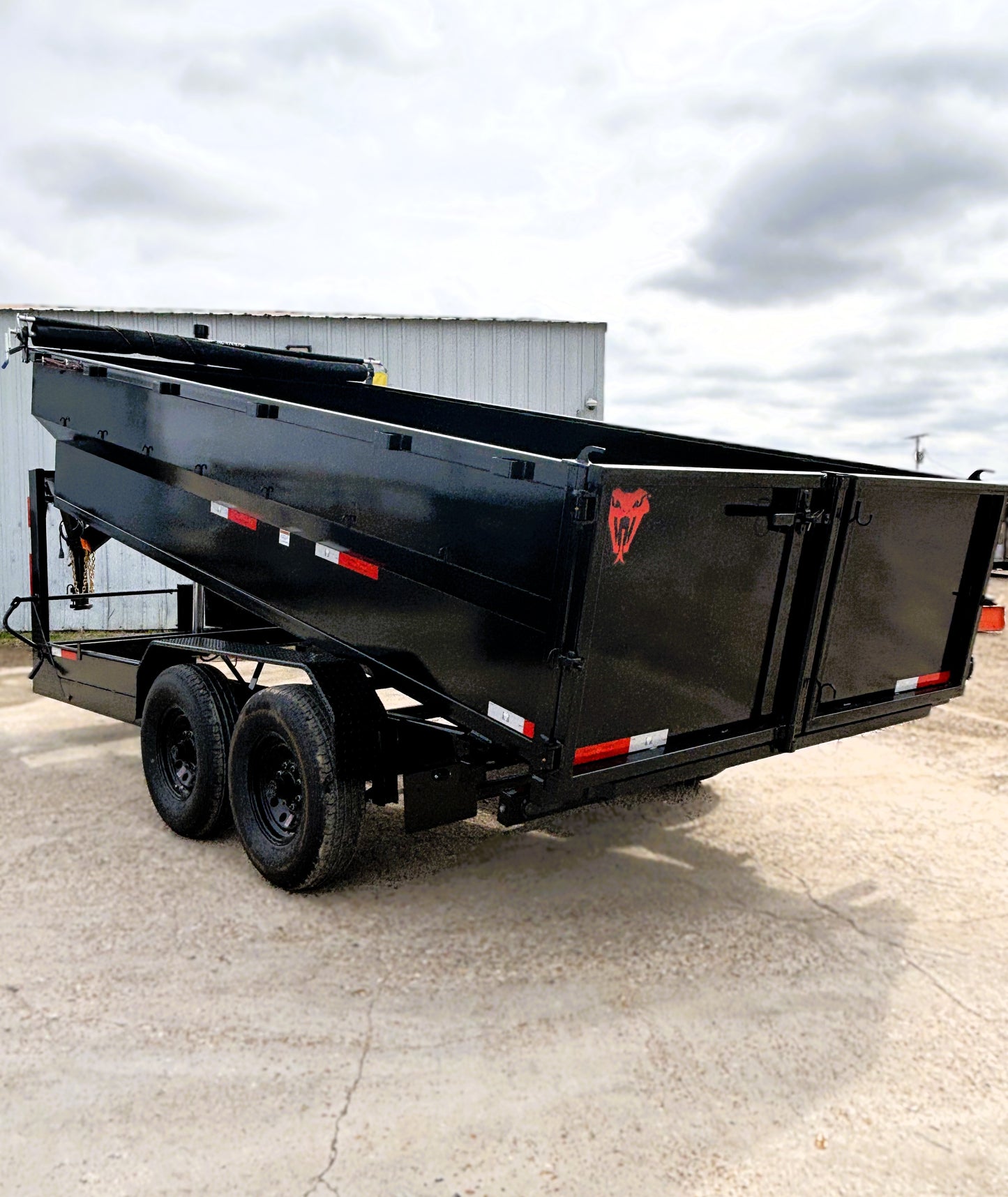 7 x 16' GN Dump Trailer Texas Pride #DT-7163-16KGN