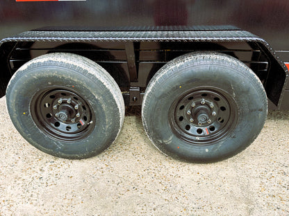 7 x 16' GN Dump Trailer Texas Pride #DT-7163-16KGN