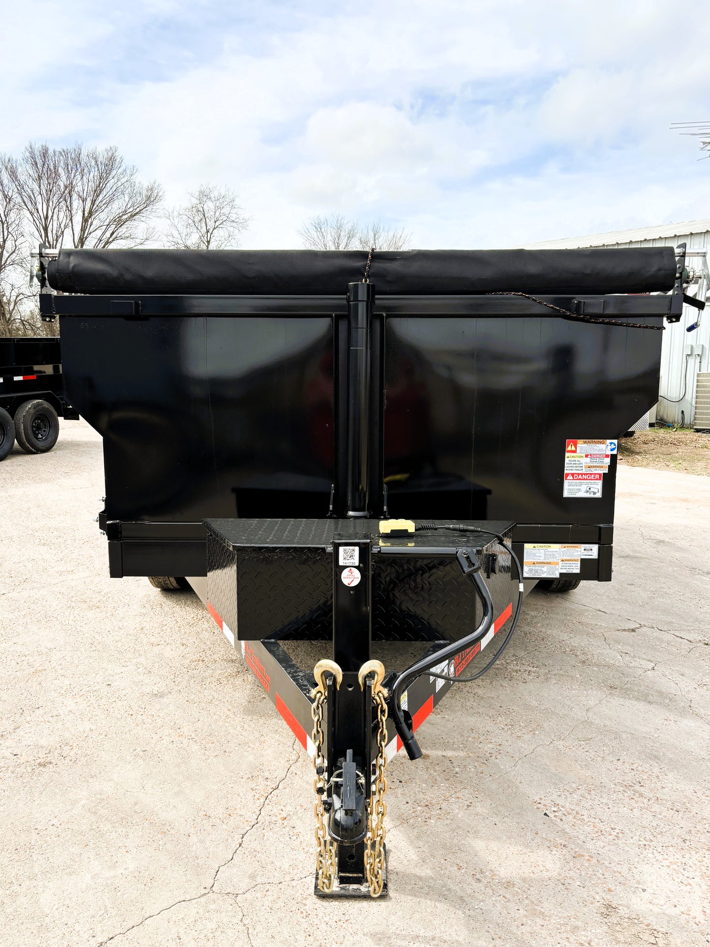 7 x 12' BP Dump Trailer Texas Pride #DT-7123-14KBP