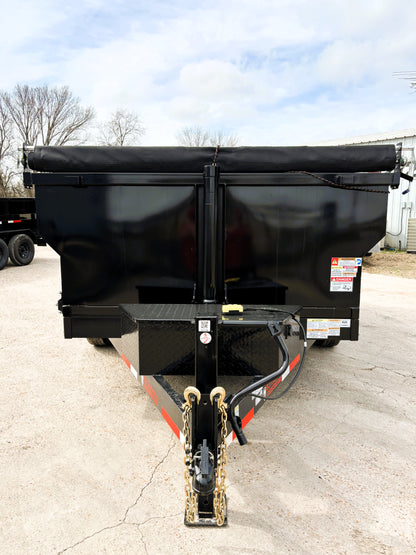 7 x 12' BP Dump Trailer Texas Pride #DT-7123-14KBP