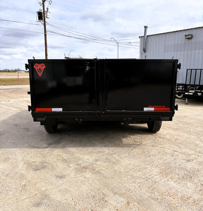 7 x 12' BP Dump Trailer Texas Pride #DT-7123-14KBP