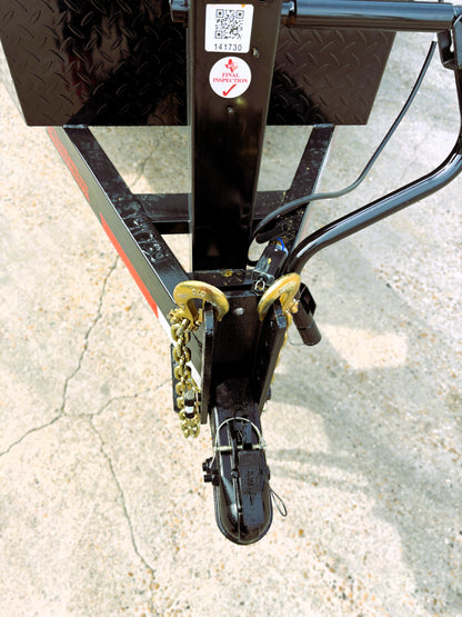 7 x 12' BP Dump Trailer Texas Pride #DT-7123-14KBP