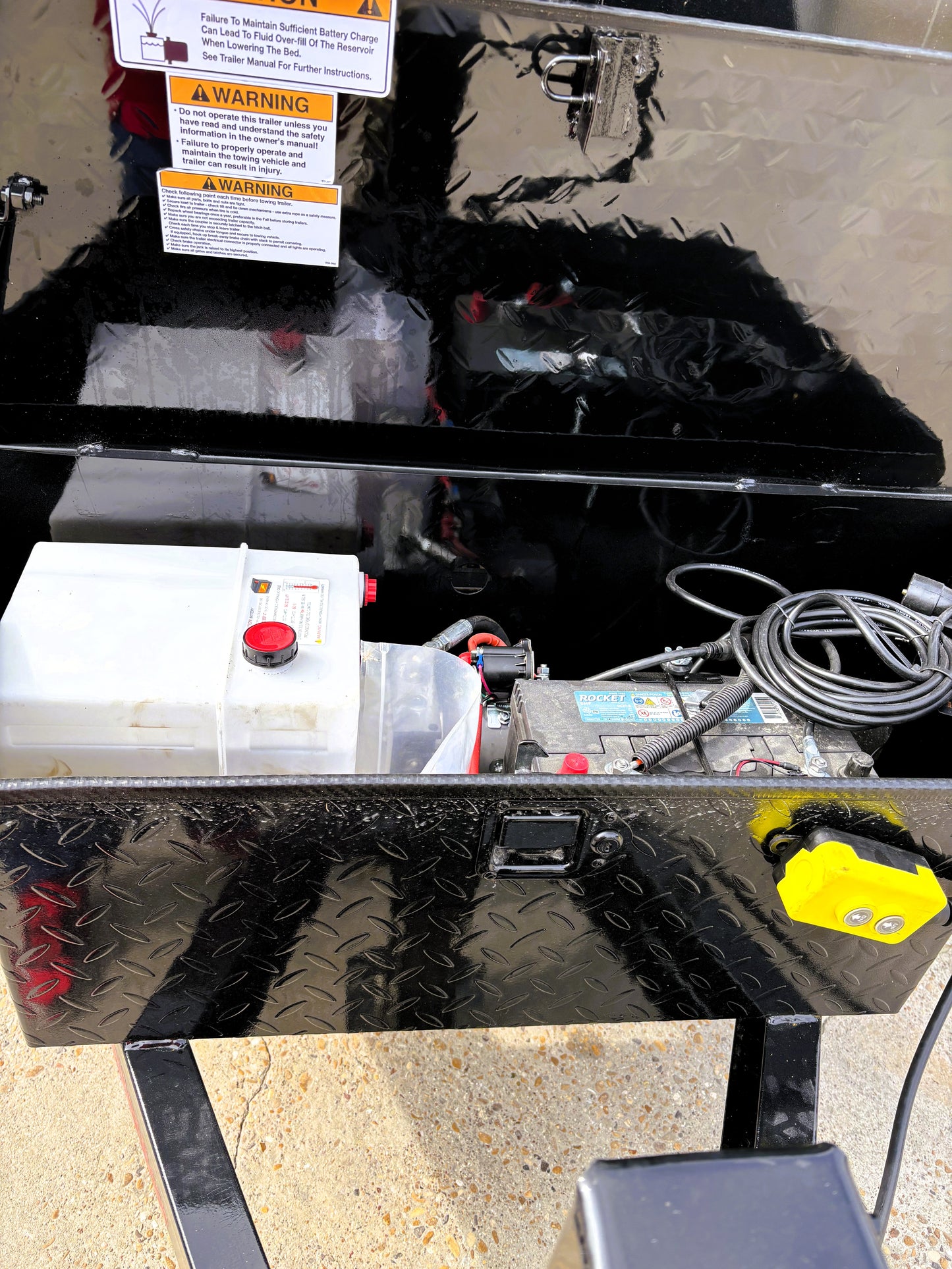 7 x 12' BP Dump Trailer Texas Pride #DT-7123-14KBP