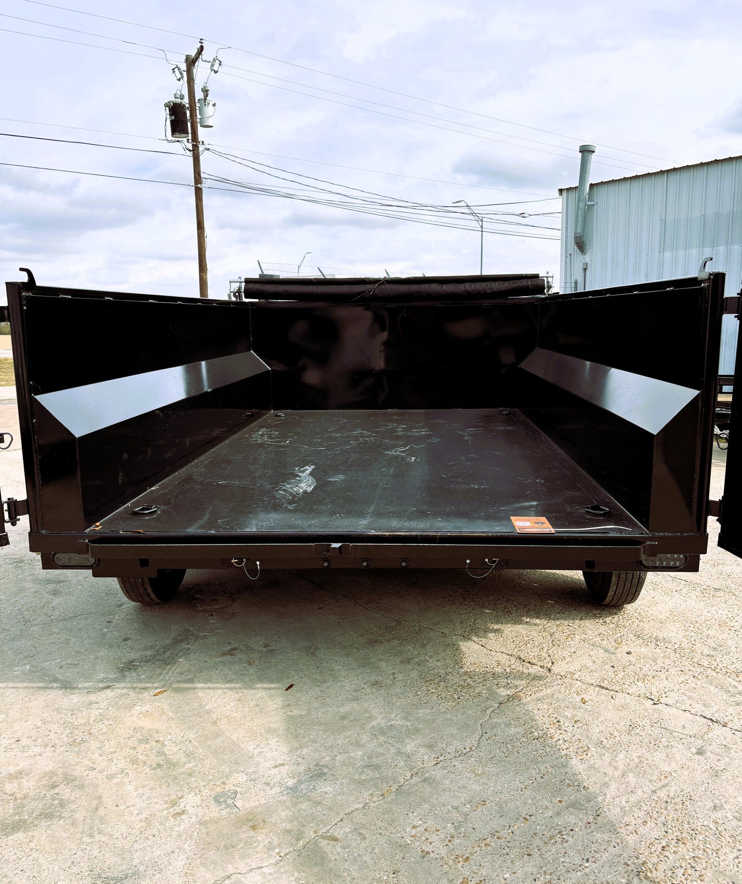 7 x 12' BP Dump Trailer Texas Pride #DT-7123-14KBP