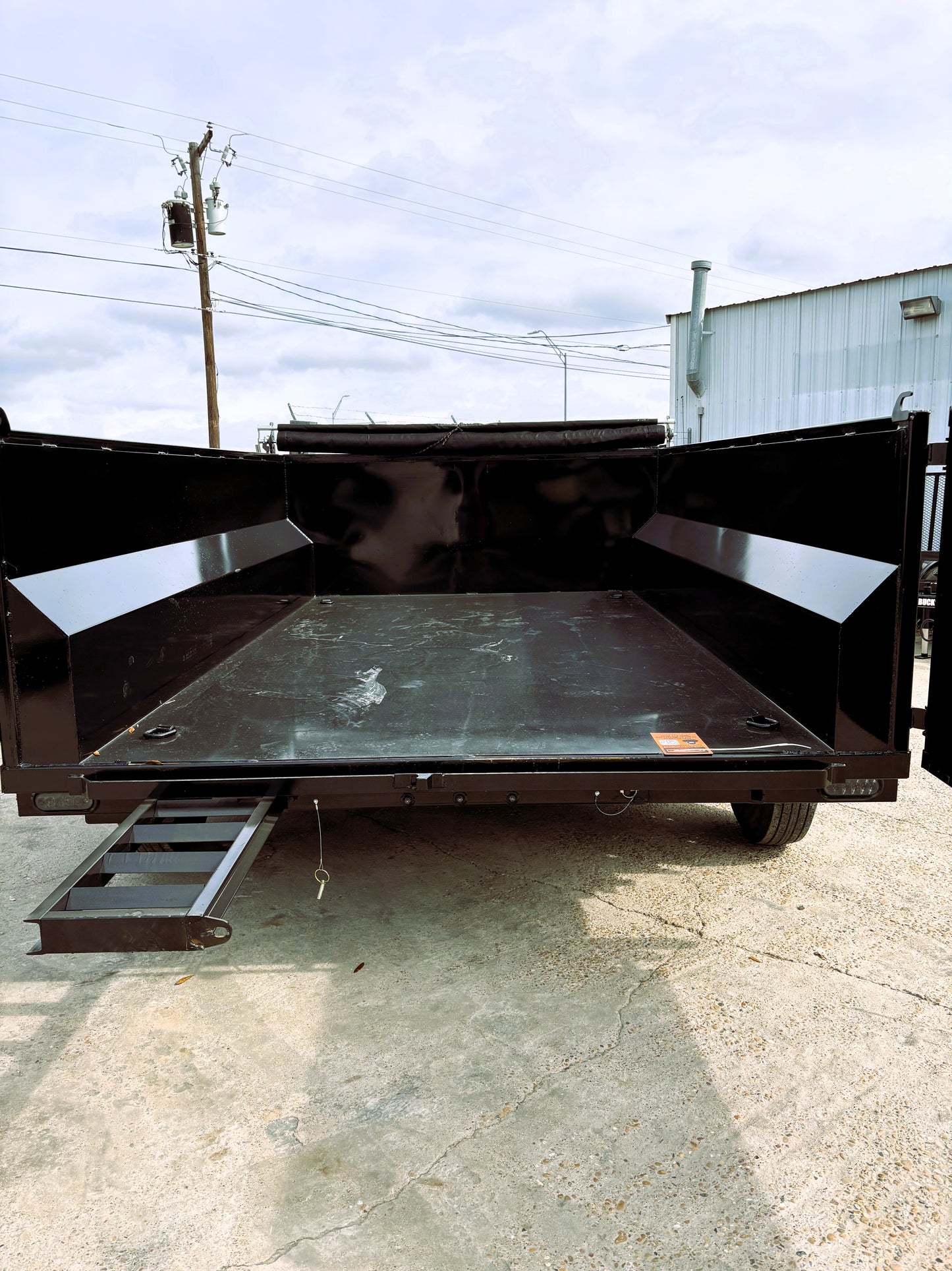 7 x 12' BP Dump Trailer Texas Pride #DT-7123-14KBP