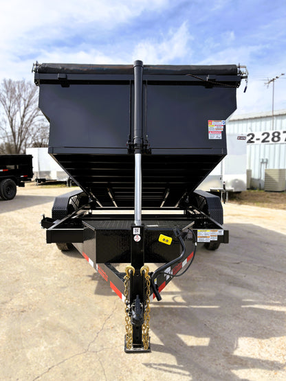 7 x 12' BP Dump Trailer Texas Pride #DT-7123-14KBP