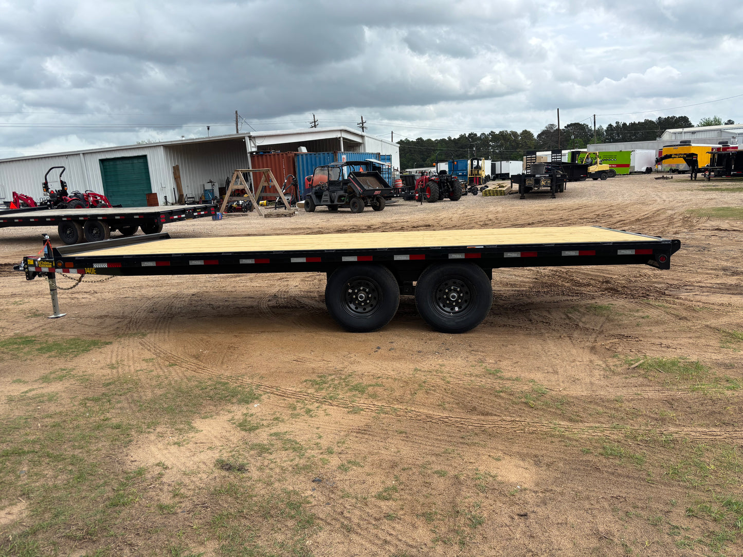 102 x 20' Deckover Trailer Big Tex #14OE-20STA-S8BK
