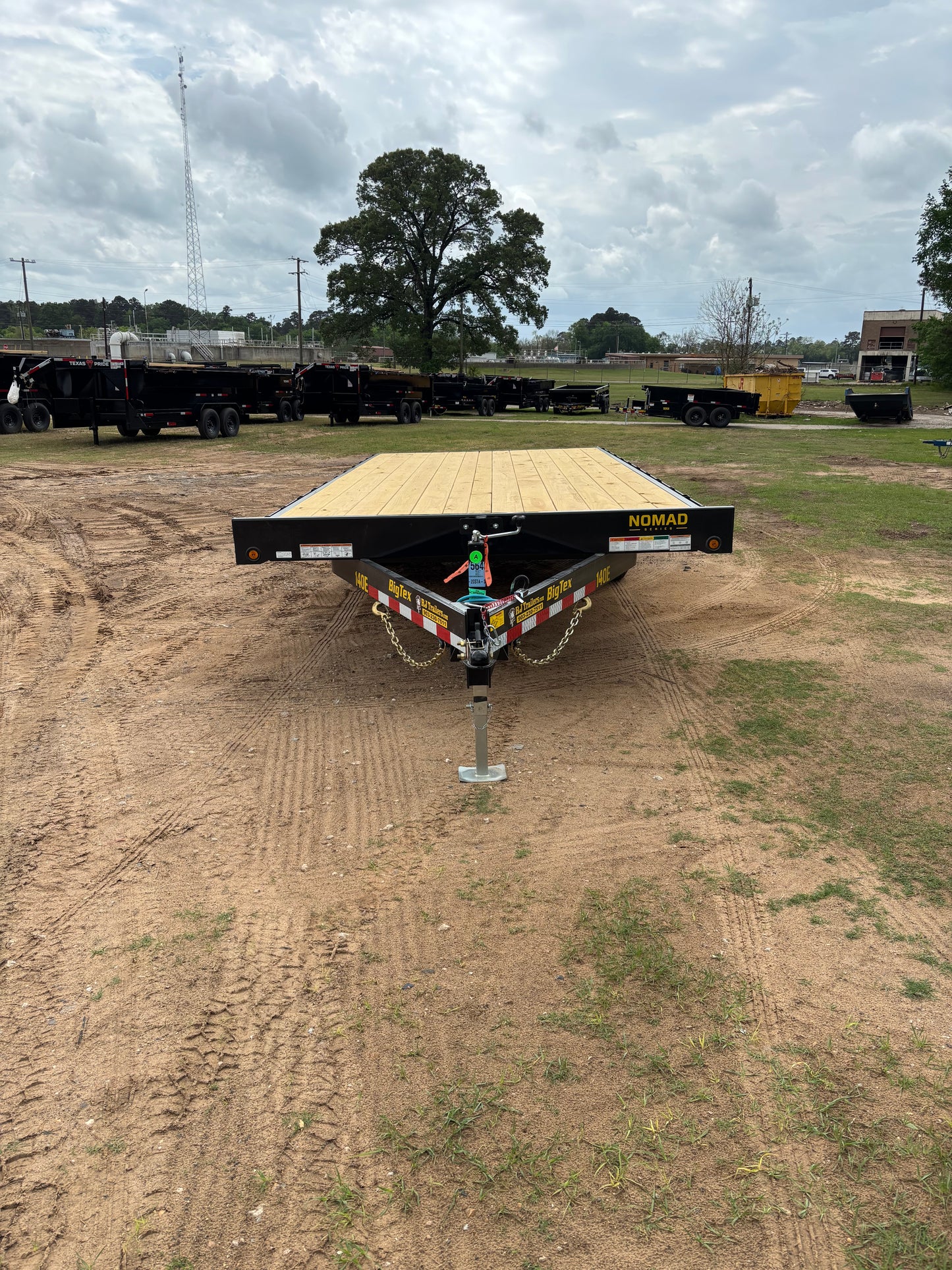 102 x 20' Deckover Trailer Big Tex #14OE-20STA-S8BK