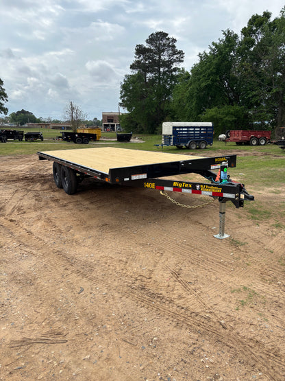 102 x 20' Deckover Trailer Big Tex #14OE-20STA-S8BK