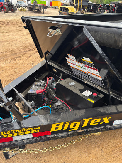 7 X 16' BP Dump Trailer Big Tex #14TD-16C2A-BK
