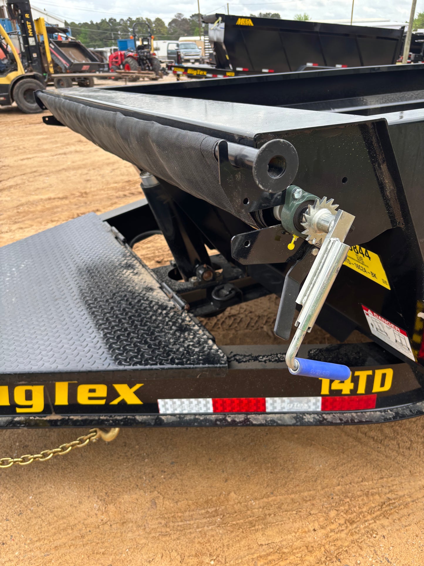 7 X 16' BP Dump Trailer Big Tex #14TD-16C2A-BK