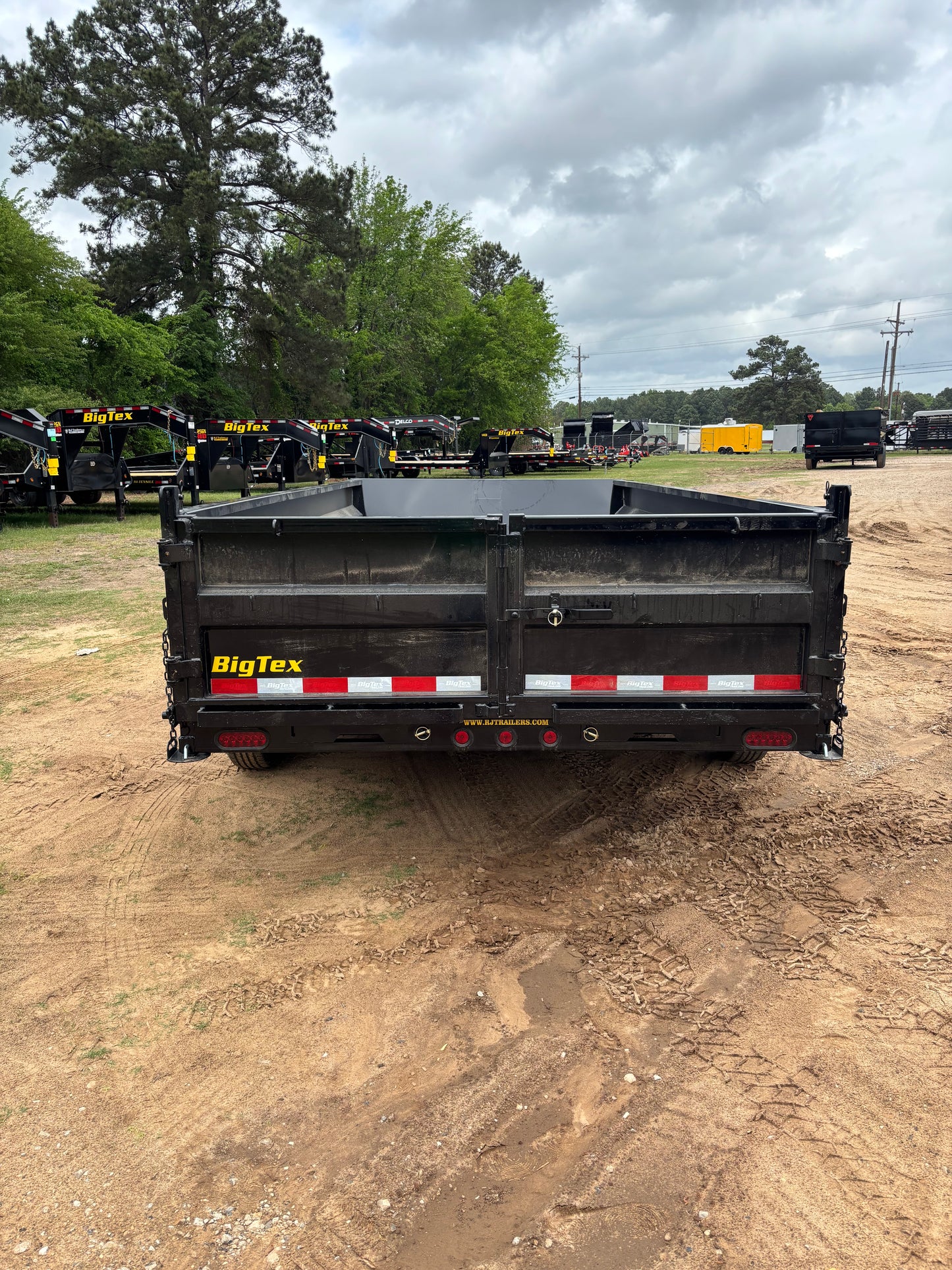 7 X 16' BP Dump Trailer Big Tex #14TD-16C2A-BK