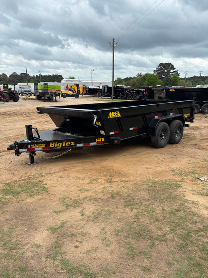 7 X 16' BP Dump Trailer Big Tex #14TD-16C2A-BK