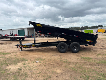 7 X 16' BP Dump Trailer Big Tex #14TD-16C2A-BK